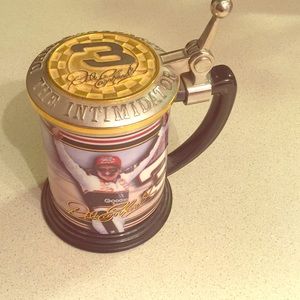 Dale Earnhardt glass mug